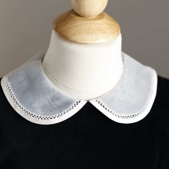 RARE Strasburg Dress Black Velvet Ivory Silk Sash Special Occasion Wedding NWT - Picture 4 of 7